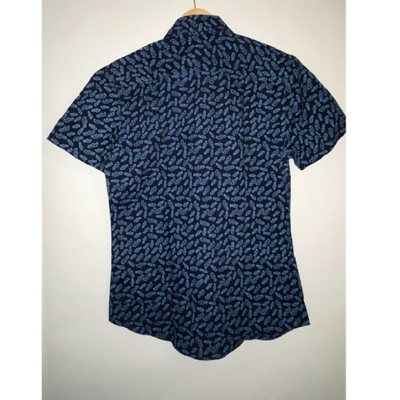 Slate and Stone Blue Collar Shirt - Picture 4 of 7